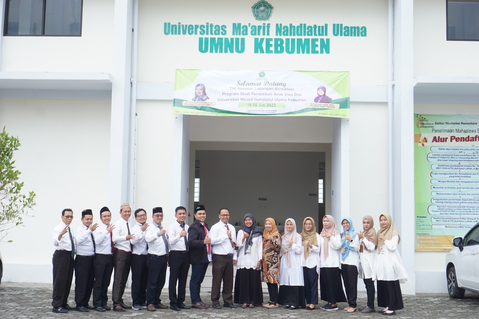 Menuju Kualitas Pendidikan Unggul: Program Studi PAUD UMNU Kebumen Jalani Proses Asesmen Lapangan