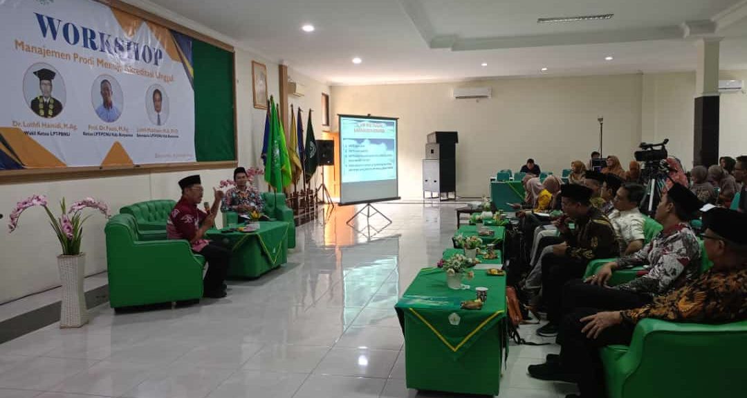 Harmonisasi Pendidikan Tinggi NU: Workshop Manajemen Program Studi Menuju Akreditasi Unggul